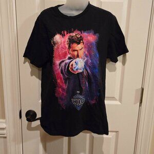 Hot Topic Doctor Who The Fourteenth Doctor Poster T-Shirt Size Medium